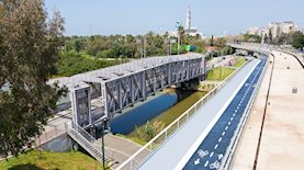 גשר הירקון, צילום: עמוס לוזון צלמים